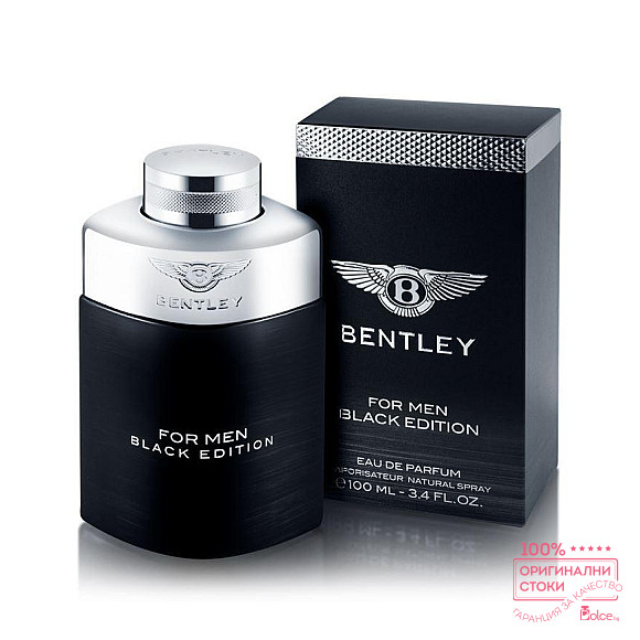 Bentley Black Edition EDP - парфюм за мъже