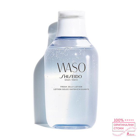 Shiseido Waso Fresh Jelly Lotion - хидратиращ лосион за лице без алкохол