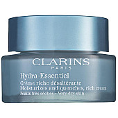 Clarins Hydra-Essentiel Moisturizes and Quenches Rich Cream Хидратиращ крем за много суха кожа без опаковка