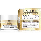 Eveline Gold Lift Expert Cream Serum 50+ Крем серум за лице със златни частици