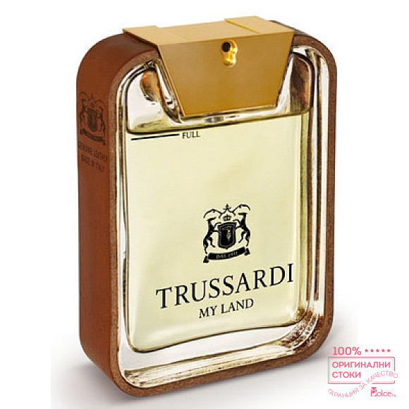 Trussardi My Land EDT - тоалетна вода за мъже без опаковка