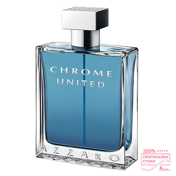 Azzaro Chrome United EDT - тоалетна вода за мъже без опаковка