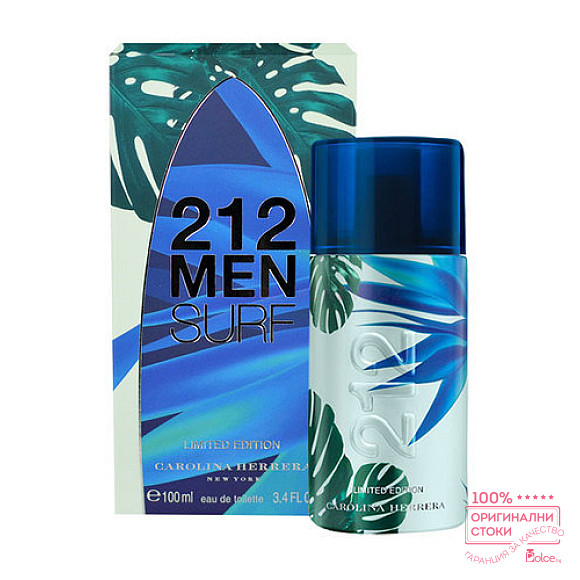 Carolina Herrera 212 Surf EDT - тоалетна вода за мъже