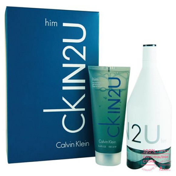 Calvin Klein In2u EDT - подаръчен комплект за мъже