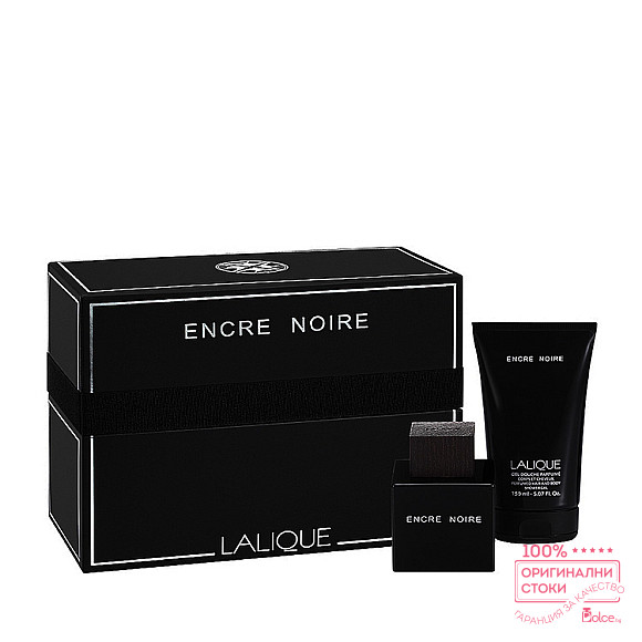 Lalique Encre Noir подаръчен комплект за мъже