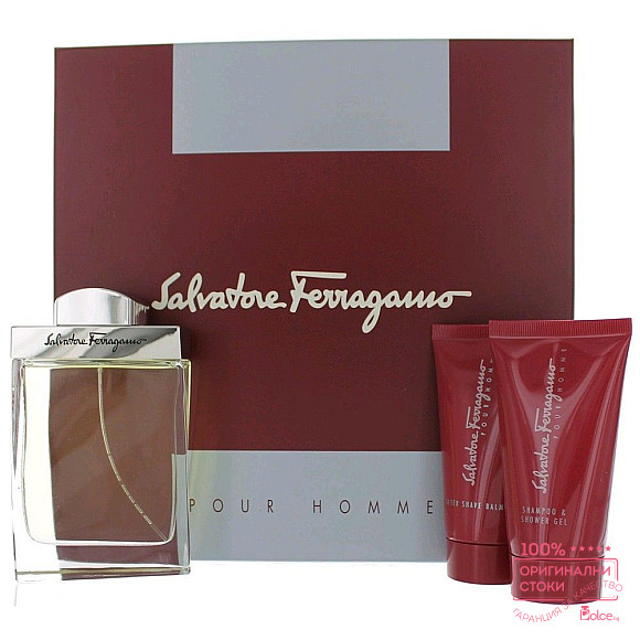 Salvatore Ferragamo Pour Homme Подаръчен комплект за мъже