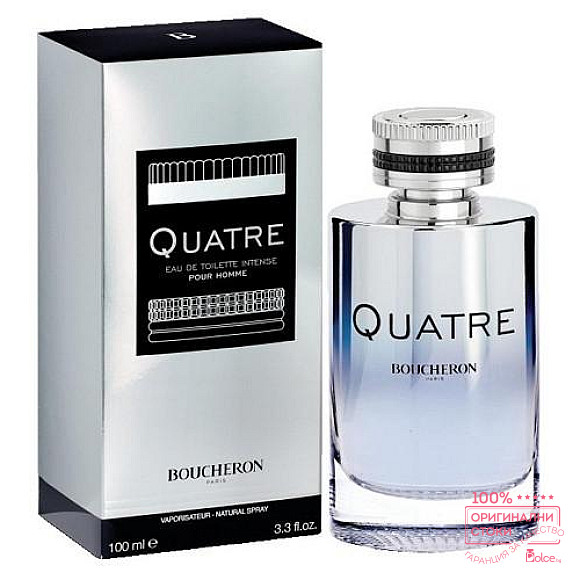 Boucheron Quatre Intense EDT - тоалетна вода за мъже