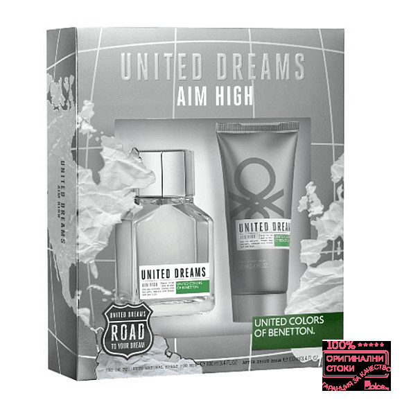 Benetton United Dreams Aim High - подаръчен комплект за мъже