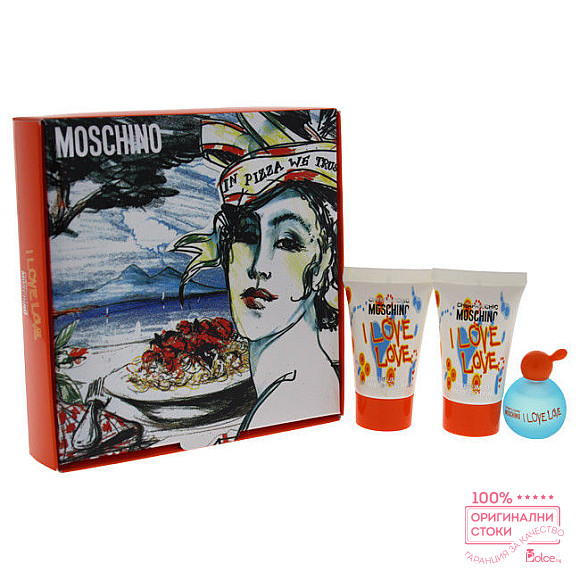 Moschino I Love Love- подаръчен комплект за жени