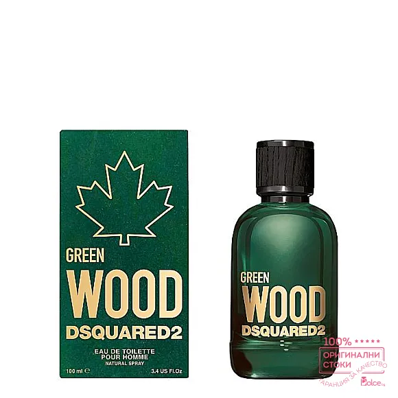 Dsquared Green Wood For Him Парфюм за мъже EDT