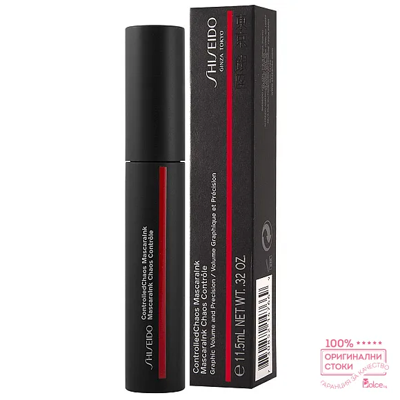Shiseido Controlled Chaos MascaraInk 01 Black Спирала за обем