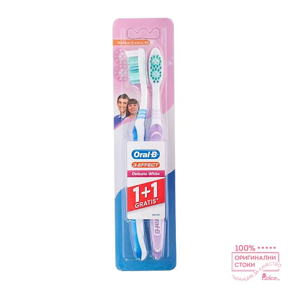 Oral-B Delicate White Комплект четки за зъби