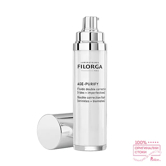 Filorga Age-Purify Double Correction Fluid Флуид за лице с двойно действие против бръчки и несъвършенства