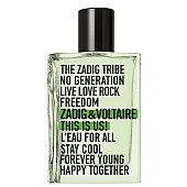 zadig  voltaire this is us leau унисекс тоалетна вода без опаковка edt