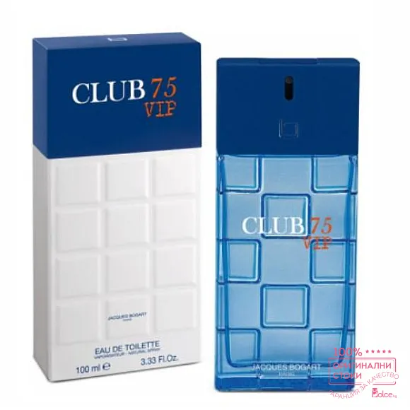 Bogart Club 75 VIP Тоалетна вода за мъже EDT