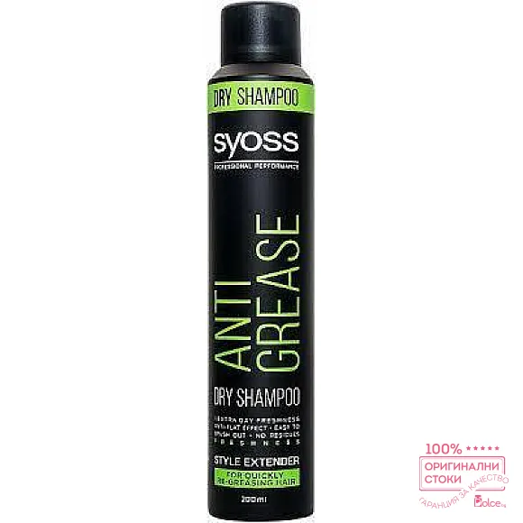 Syoss Anti-Grease Dry Сух шампоан за мазна коса