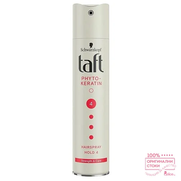 Taft Phyto-Keratin Strength & Care Лак за коса