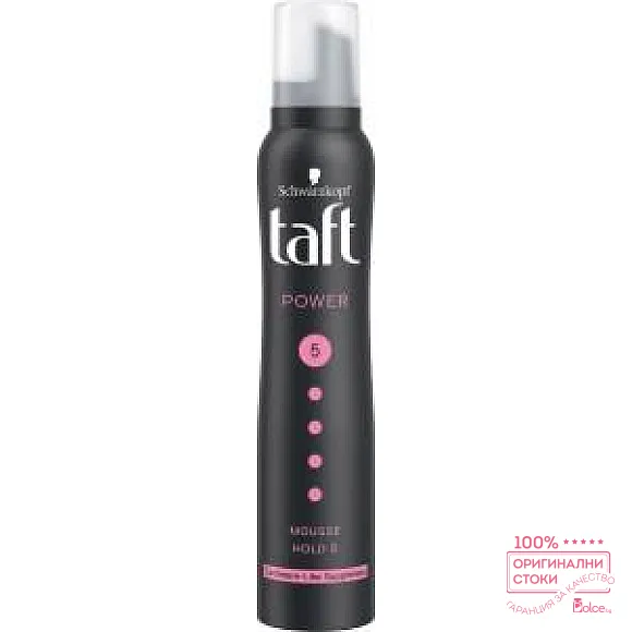 Taft Power Cashmere-Like Suppleness Mousse Пяна за коса за кашмирена гъвкавост