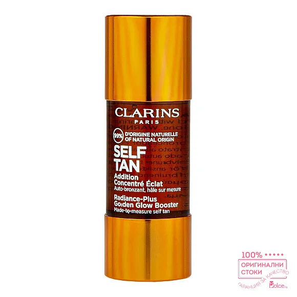 Clarins Self Tan Radiance-Plus Golden Glow Booster Aвтобронзант за лице без опаковка