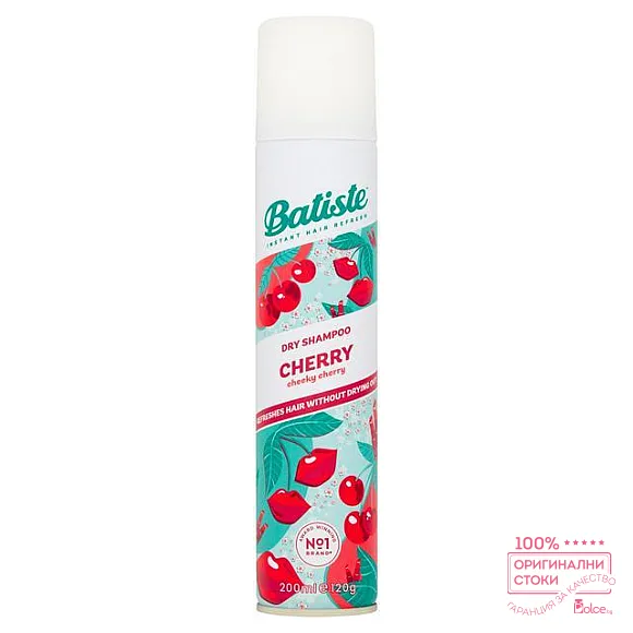 Batiste Dry Shampoo Cherry Сух шампоан с аромат на череша