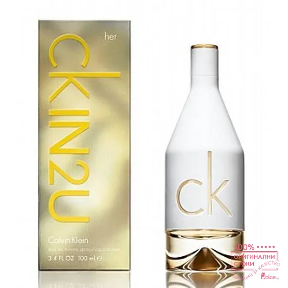 Calvin Klein In2U EDT - тоалетна вода за жени