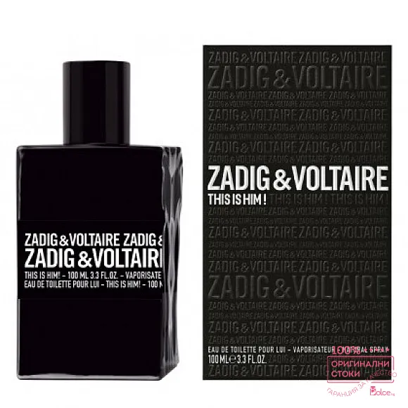 Zadig & Voltaire This is Him EDT - тоалетна вода за мъже
