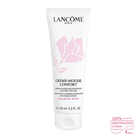 Lancôme Crème Mousse Confort Creamy Cleanser - почистваща и успокояваща пяна за измиване без опаковка